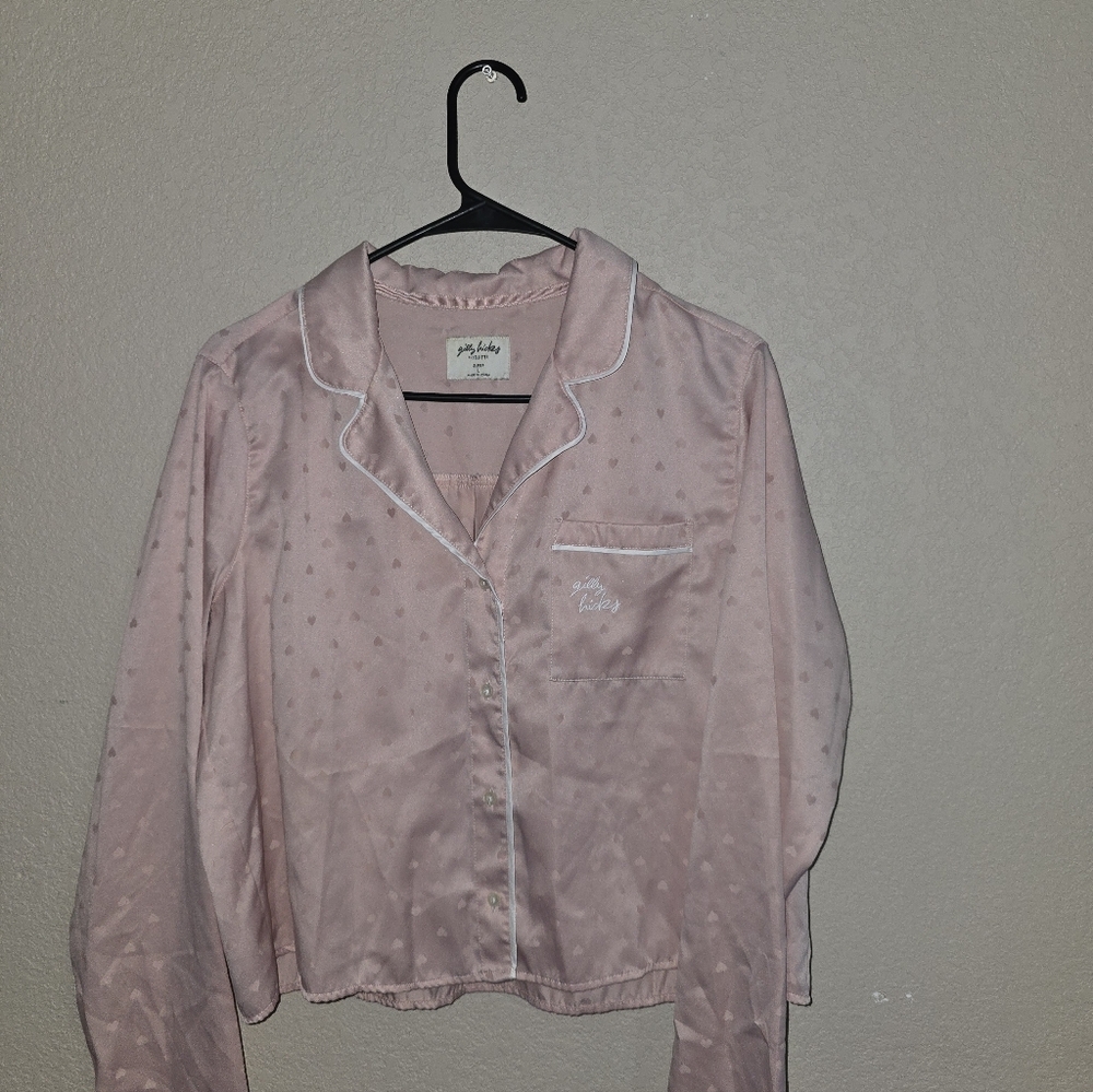 Gilly Hicks satin heart pajamas shorts set - Picture 7 of 9
